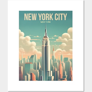 NEW YORK CITY Posters and Art